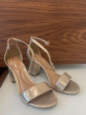 DSW Champagne Color High Heels